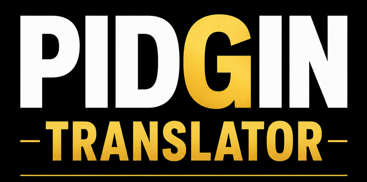 Pidgin Translator
